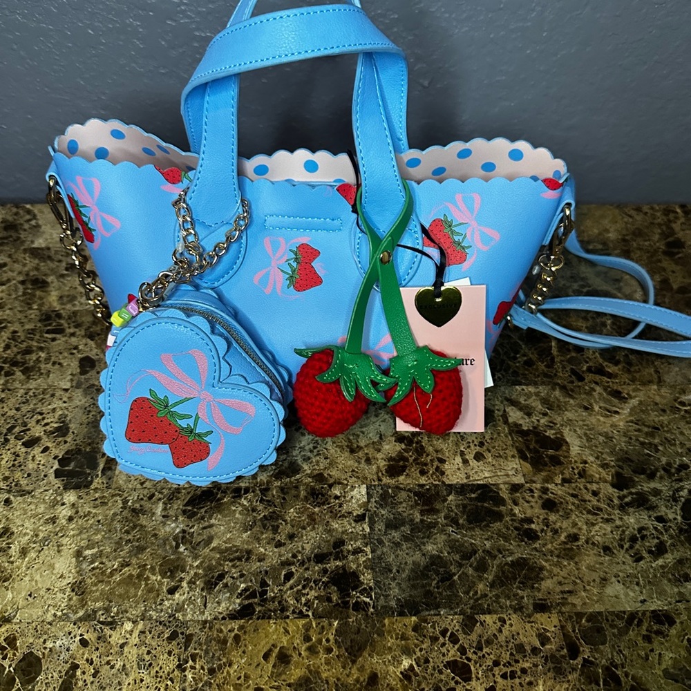 Juicy Courure Strawberry Design bag